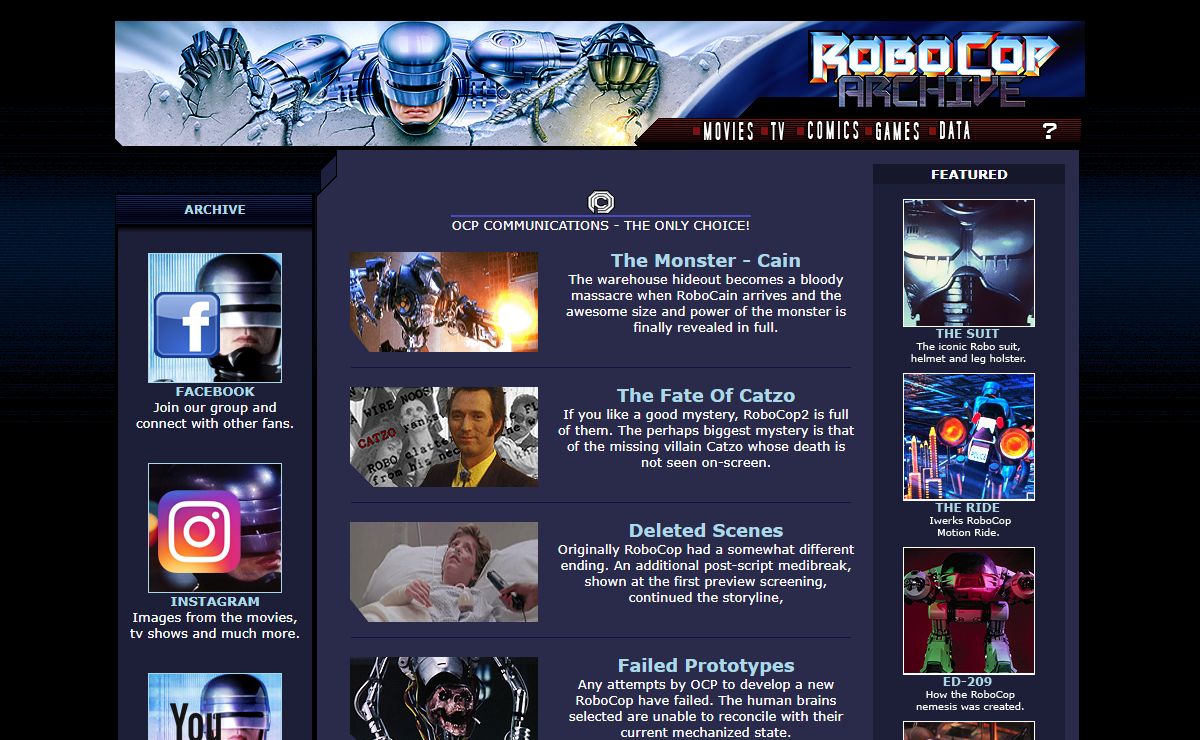 RoboCop Archive - Stay Out of Trouble!