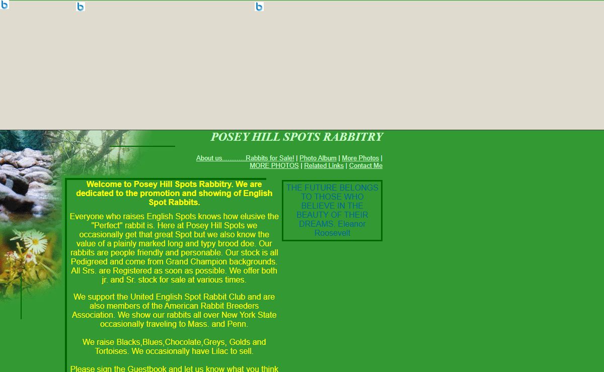 POSEY HILL SPOTS RABBITRY