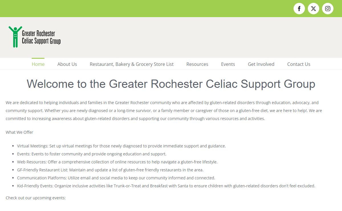 Greater Rochester Celiac Support Group