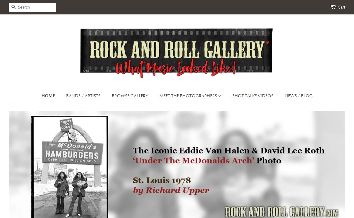 Rock and Roll Gallery : Exclusive Limited Prints