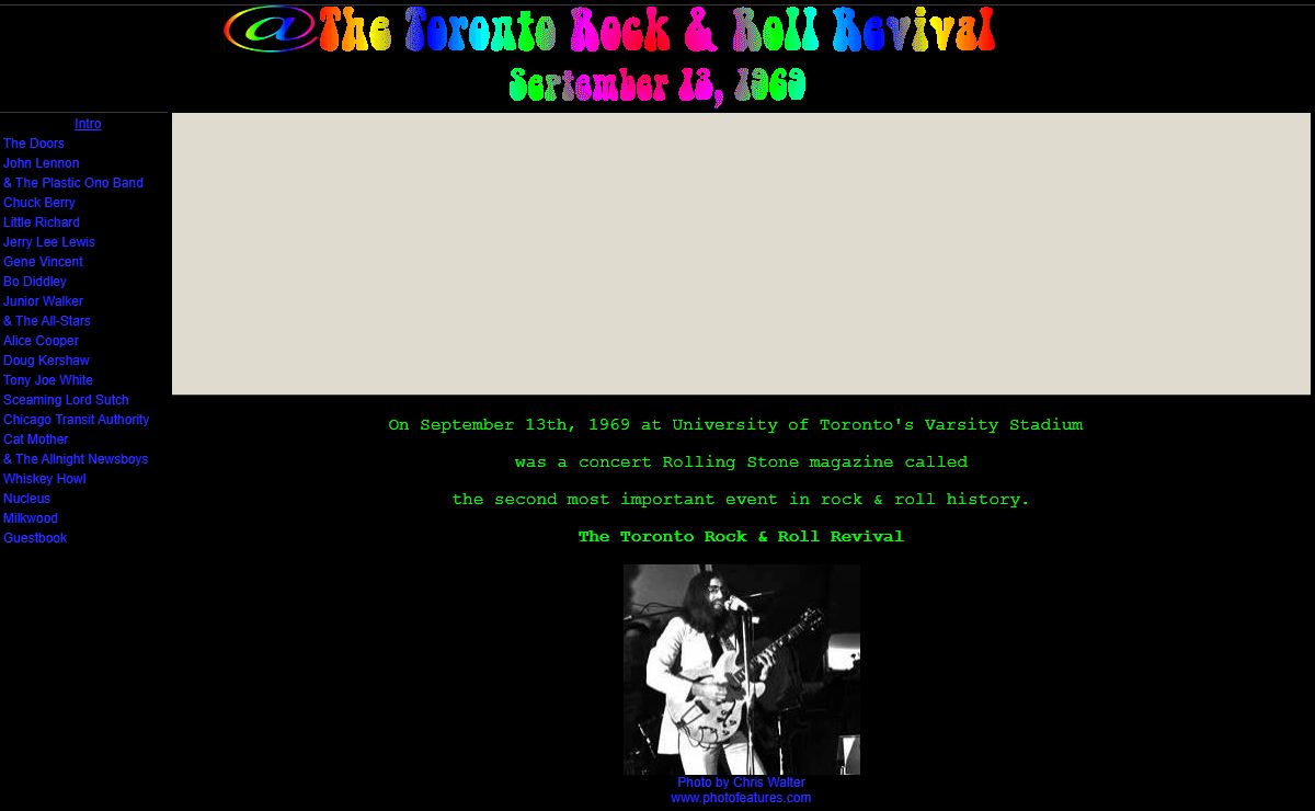 @ The Toronto Rock & Roll Revival