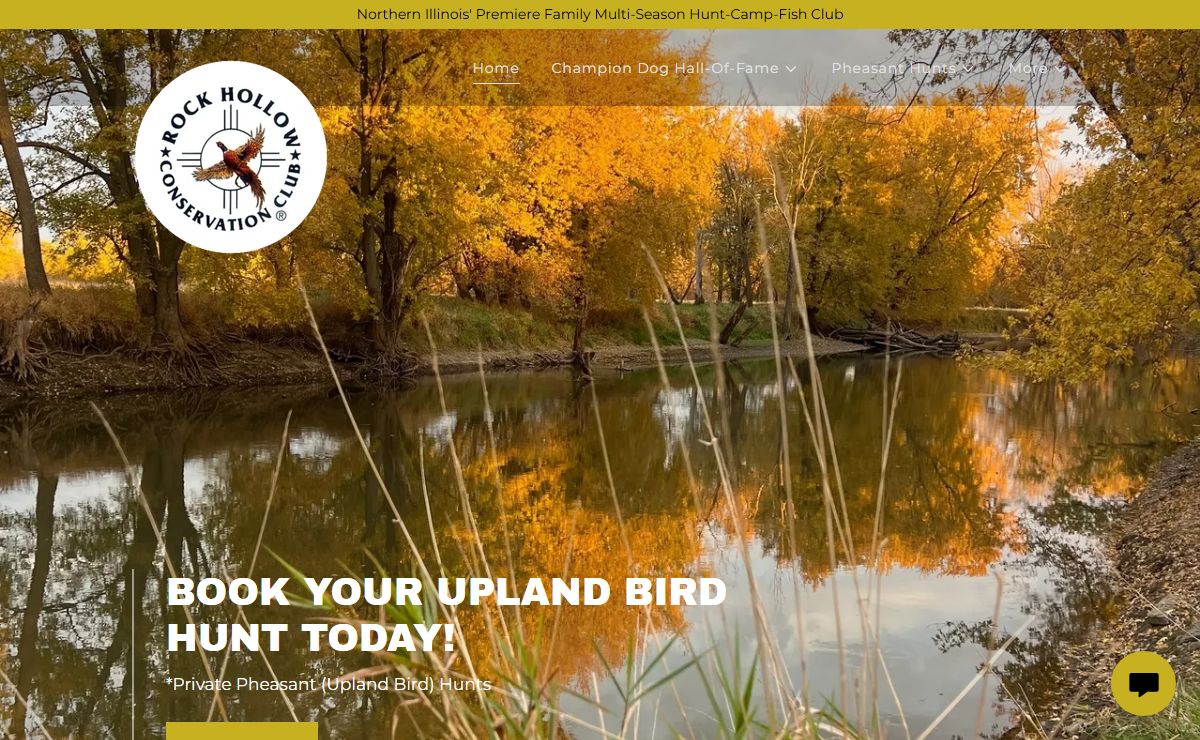 Rock Hollow HuntClub - Pheasant Hunts, Upland Bird Hunting