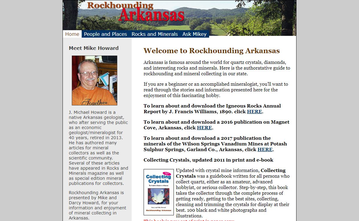 Rockhounding Arkansas by Mike and Darcy Howard