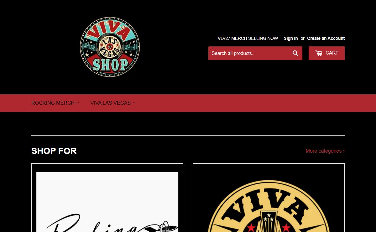 Viva Las Vegas, Bands, Events, and much more – ROCKING MERCH
