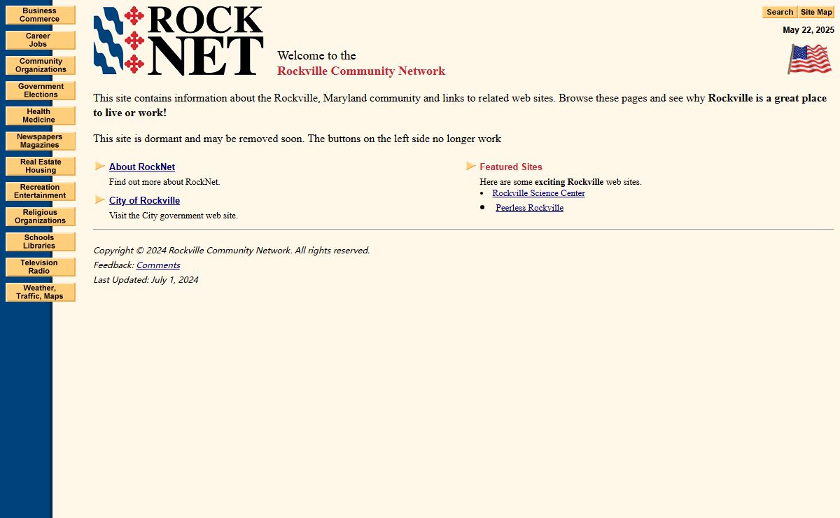 Rockville Community Network: Home Page