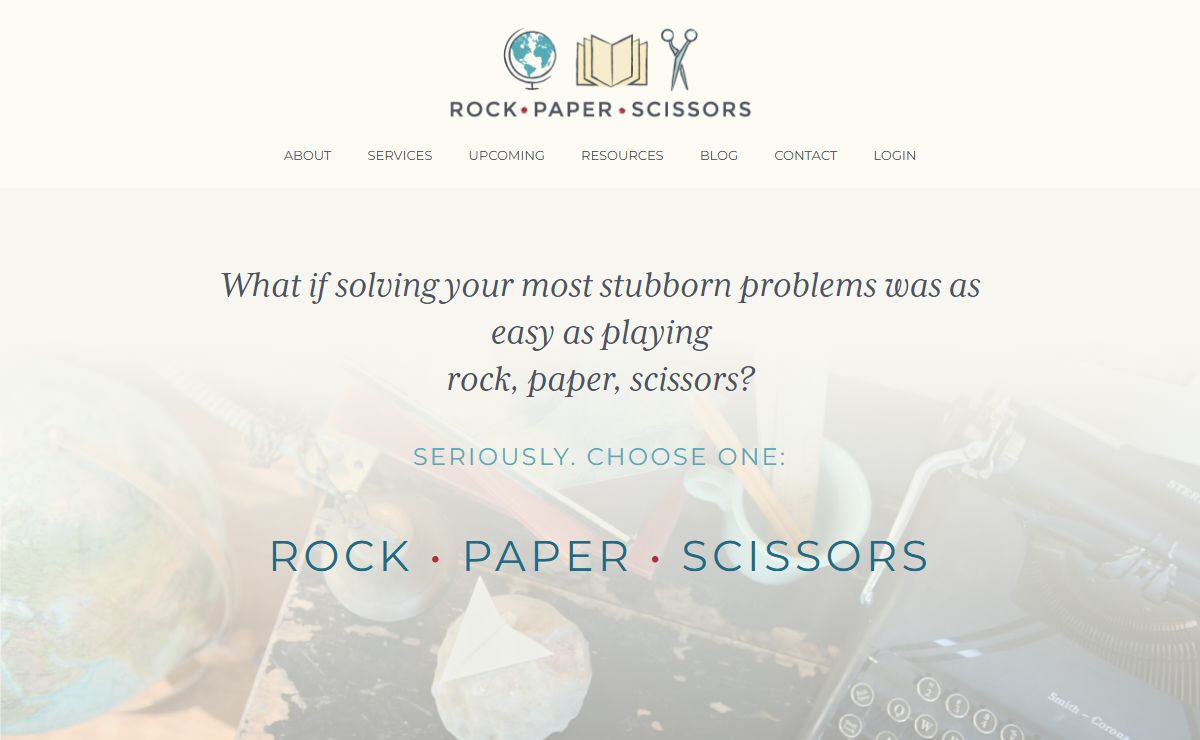 Home - Rock Paper Scissors