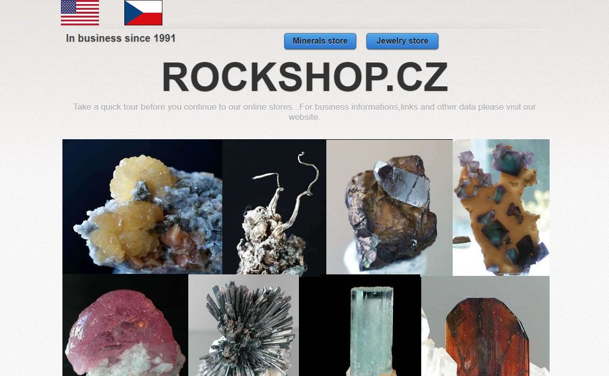 RockShop.cz - your place to buy Moldavites,Minerals and Jewelry