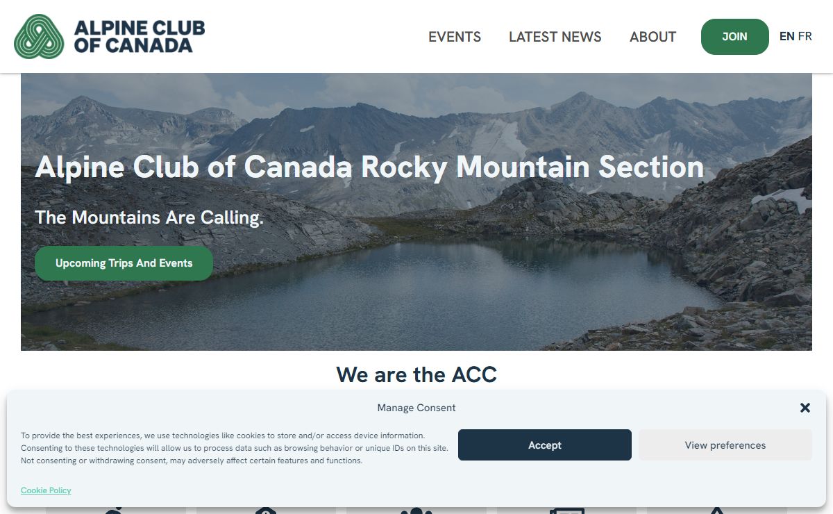 Home - ACC - Rocky Mountain Section