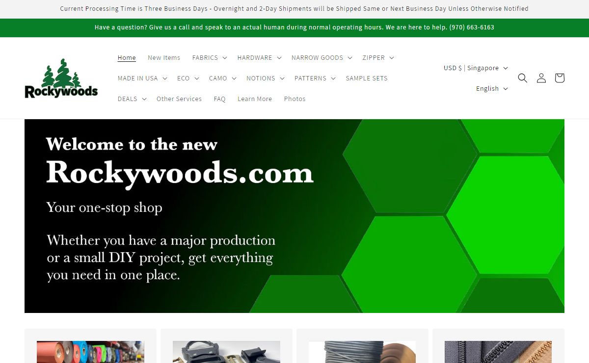 ROCKYWOODS - HELPING YOU BUILD THE BEST – Rockywoods Fabrics
