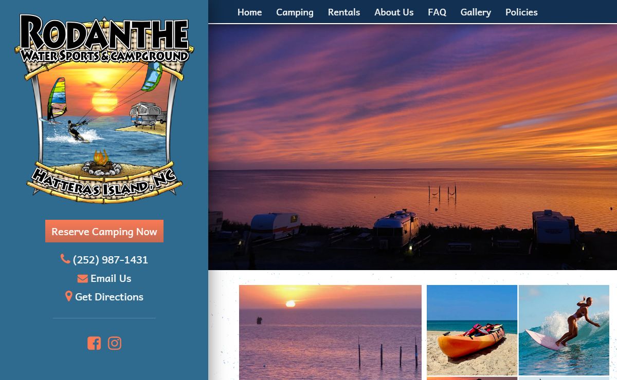 Rodanthe Watersports & Campground | Outer Banks