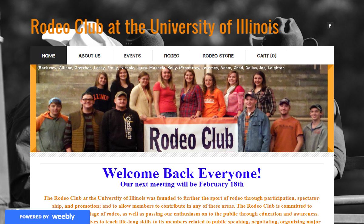 Rodeo Club at the University of Illinois - Home