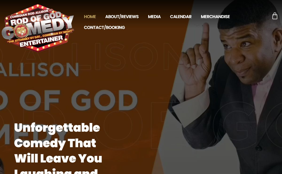 Rod Of God Comedy – "The Attorney by Day… Comedian by Night"