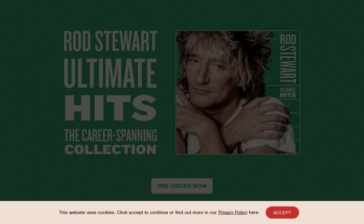 Rod Stewart - Official site