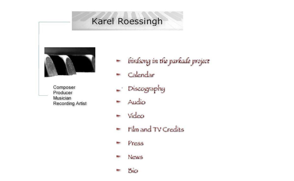 Karel Roessingh-jazz/pop pianist, film/television composer, and producer