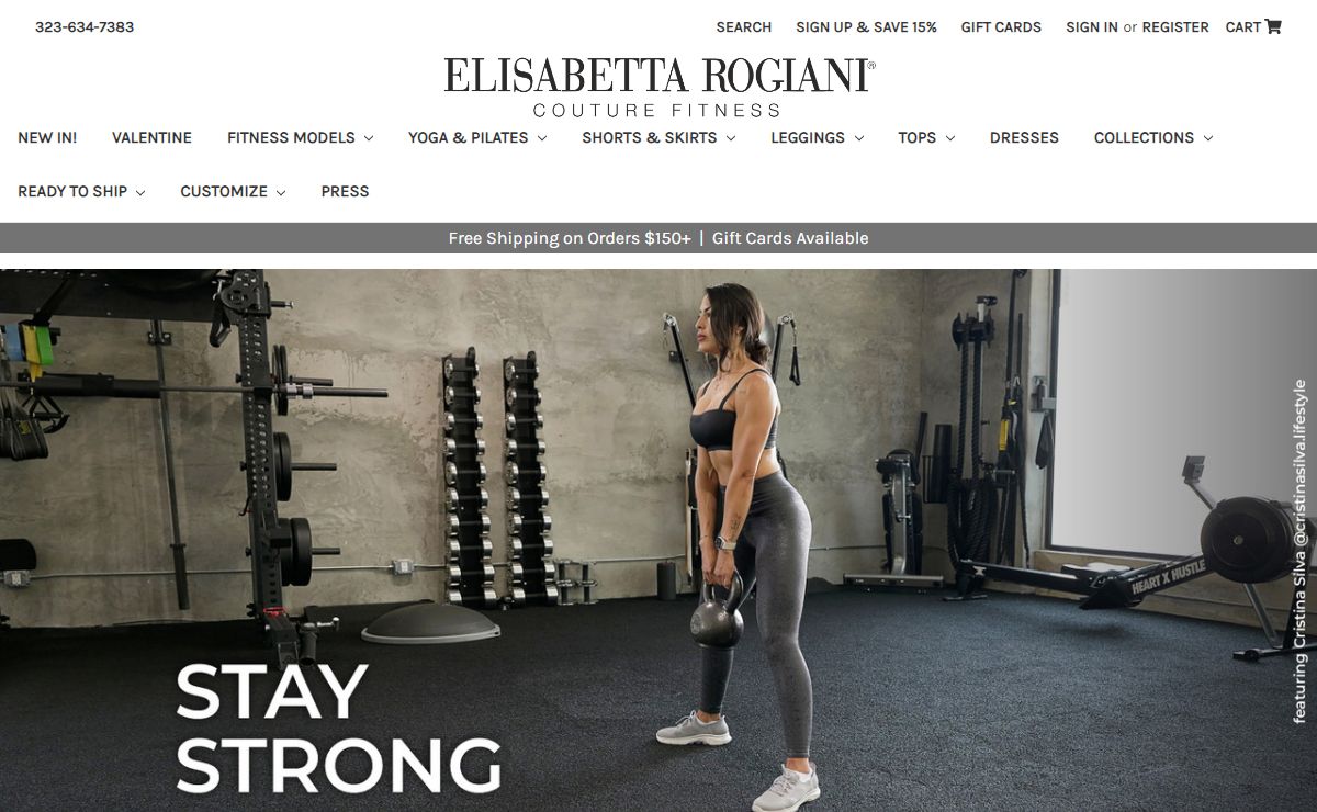 ROGIANI: Luxury, custom-made activewear with Italian design & high-performance materials.