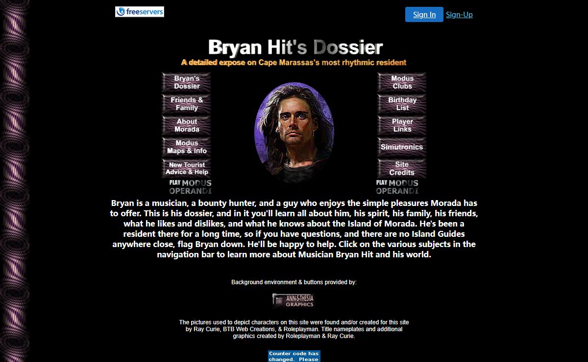 Roleplayman's Modus Operandi Site
