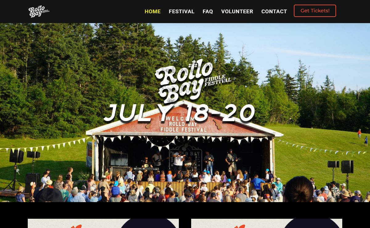Rollo Bay Fiddle Festival – 3rd Weekend in July