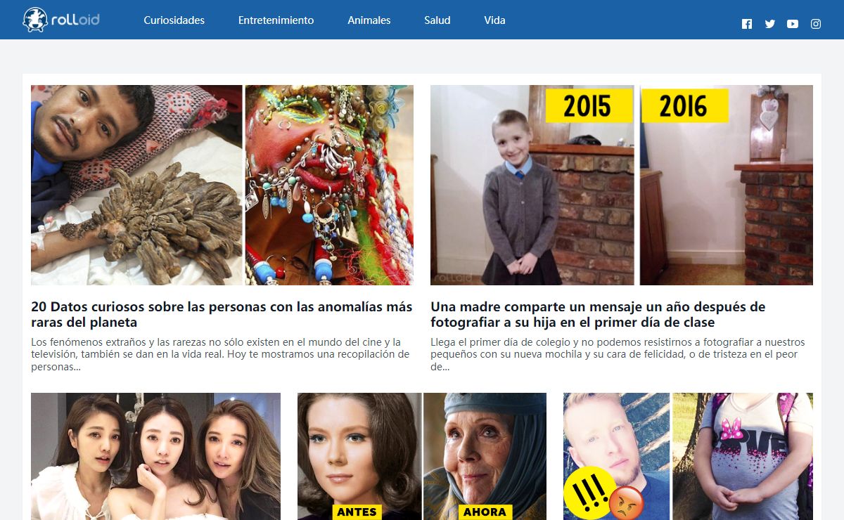rolloid - El mejor Entretenimiento, Ideas, Curiosidades y Trucos de Internet