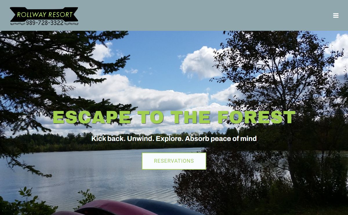 Go Au Sable: Northern Michigan Vacation Rentals | Rollway Resort