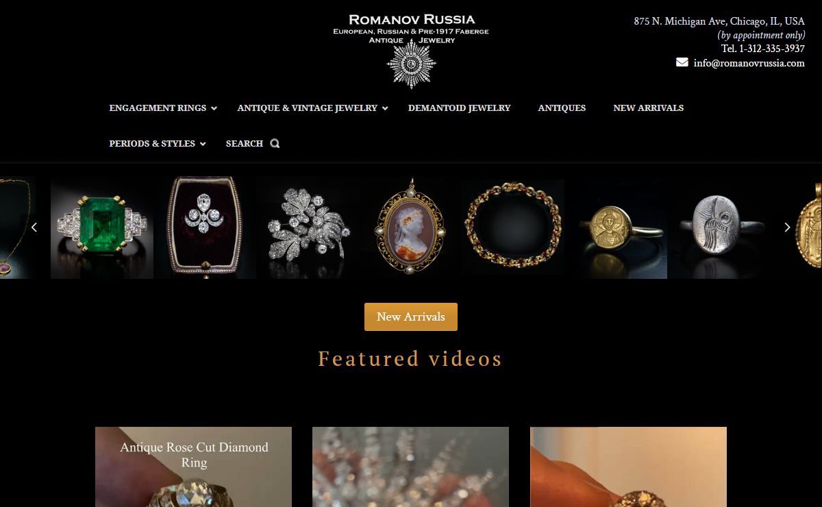 Antique Jewelry | Vintage Rings | Faberge Eggs | Russian AntiquesAntique Jewelry | Vintage Rings | Faberge Eggs