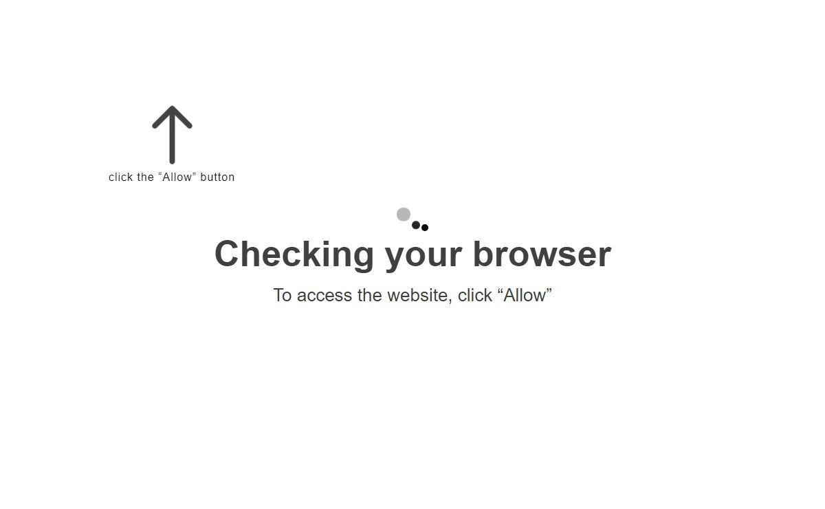 Checking your browser