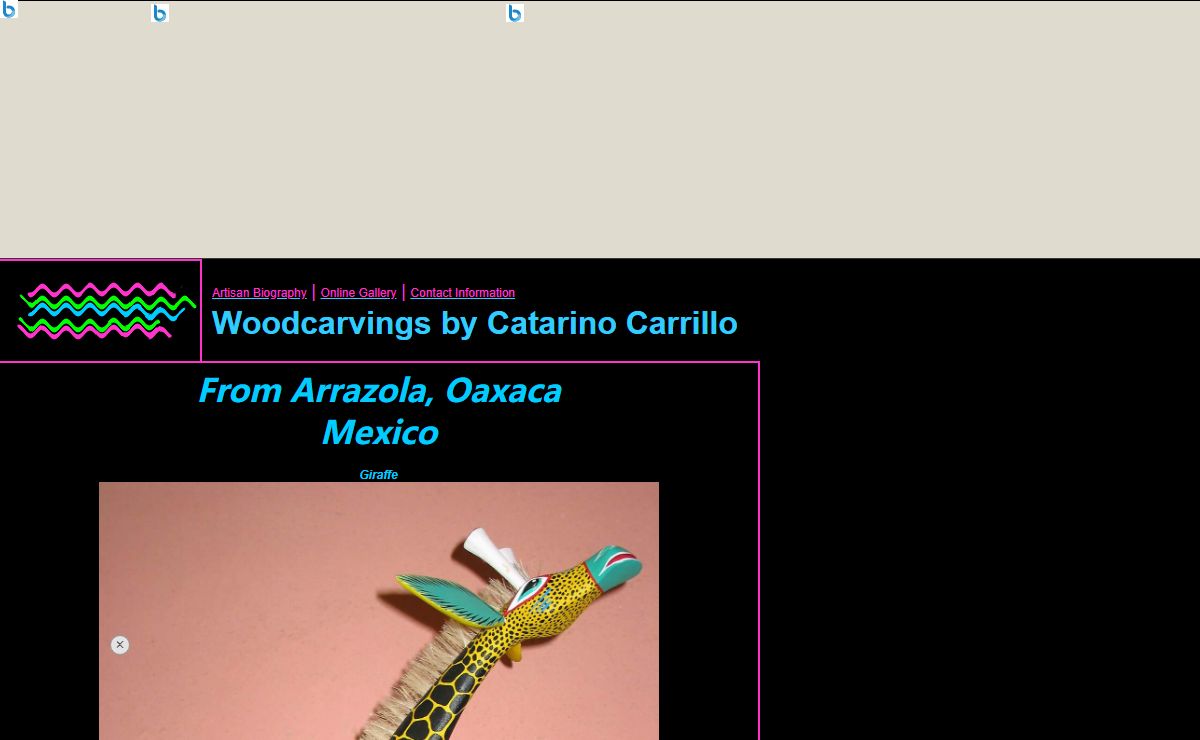 Woodcarvings by Catarino Carrillo