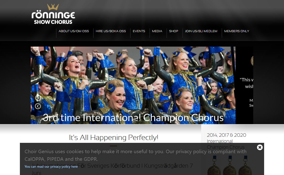 Welcome to Rönninge Show Chorus | Rönninge Show Chorus