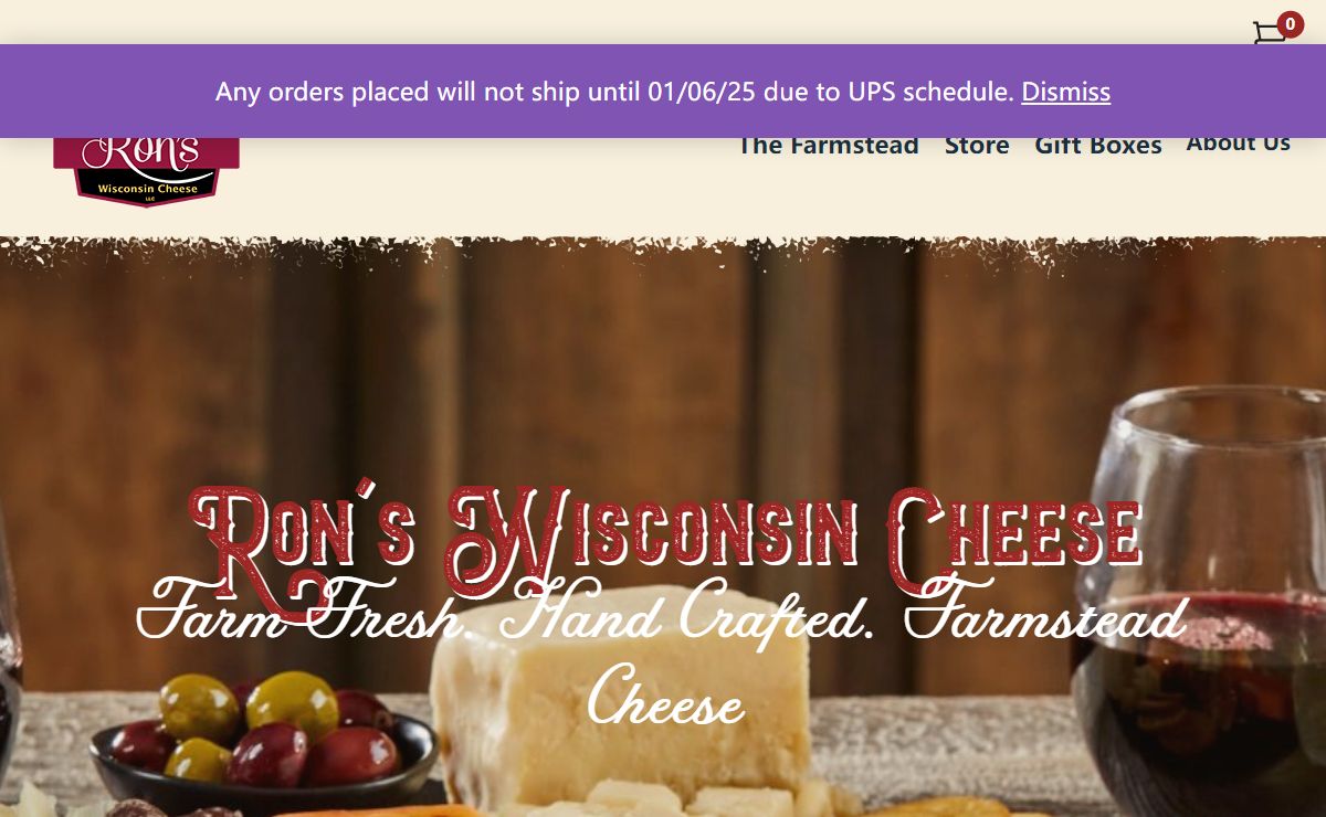 Ron's Wisconsin Cheese - Ron's Wisconsin Cheese