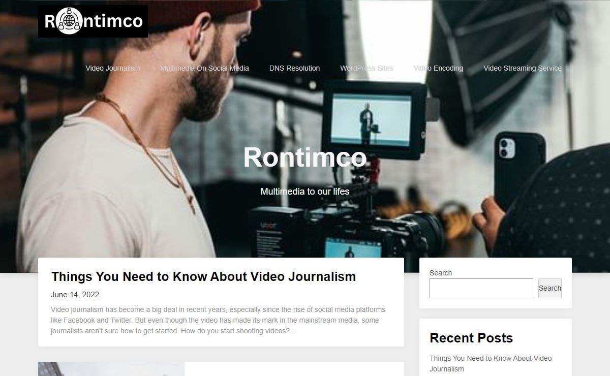 Rontimco – Multimedia to our lifes