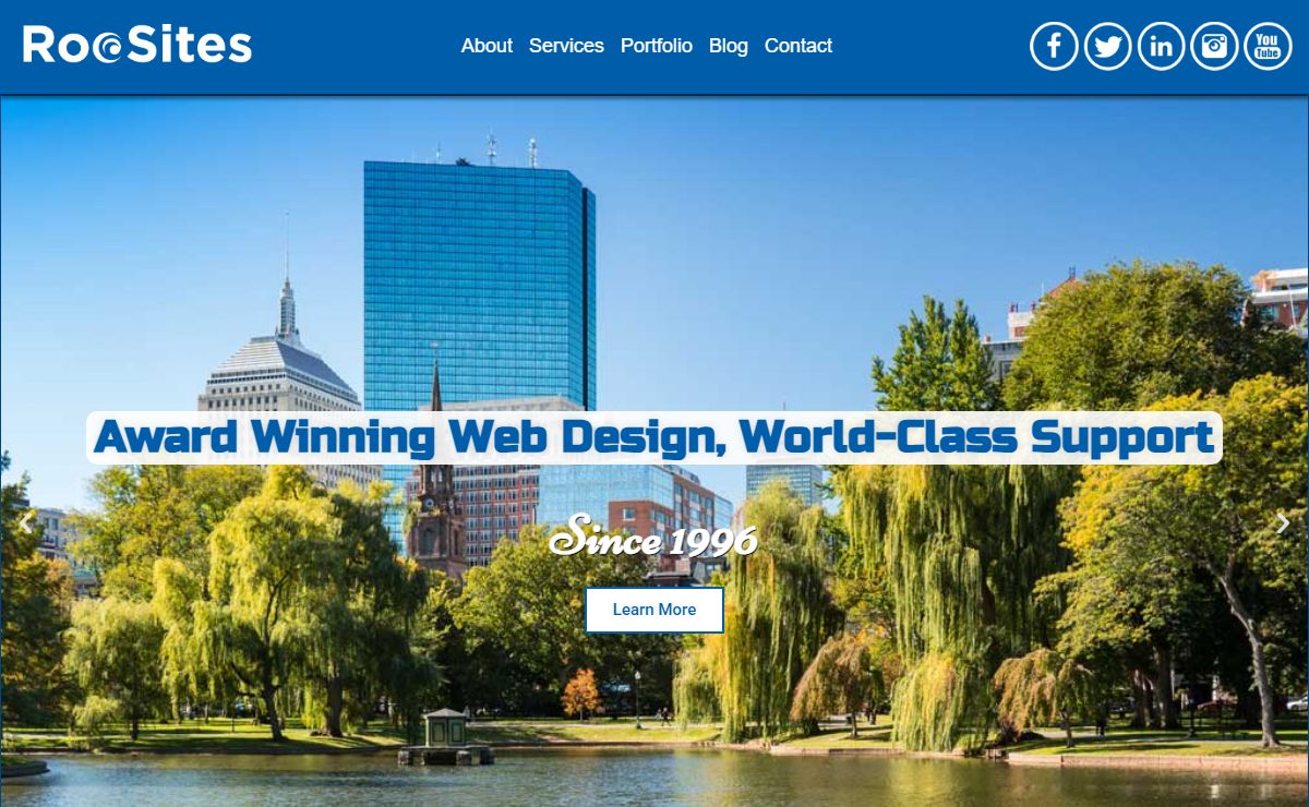 Boston Web Design & Management | Boston | Dunedin FL | RooSites Web Development, LLC