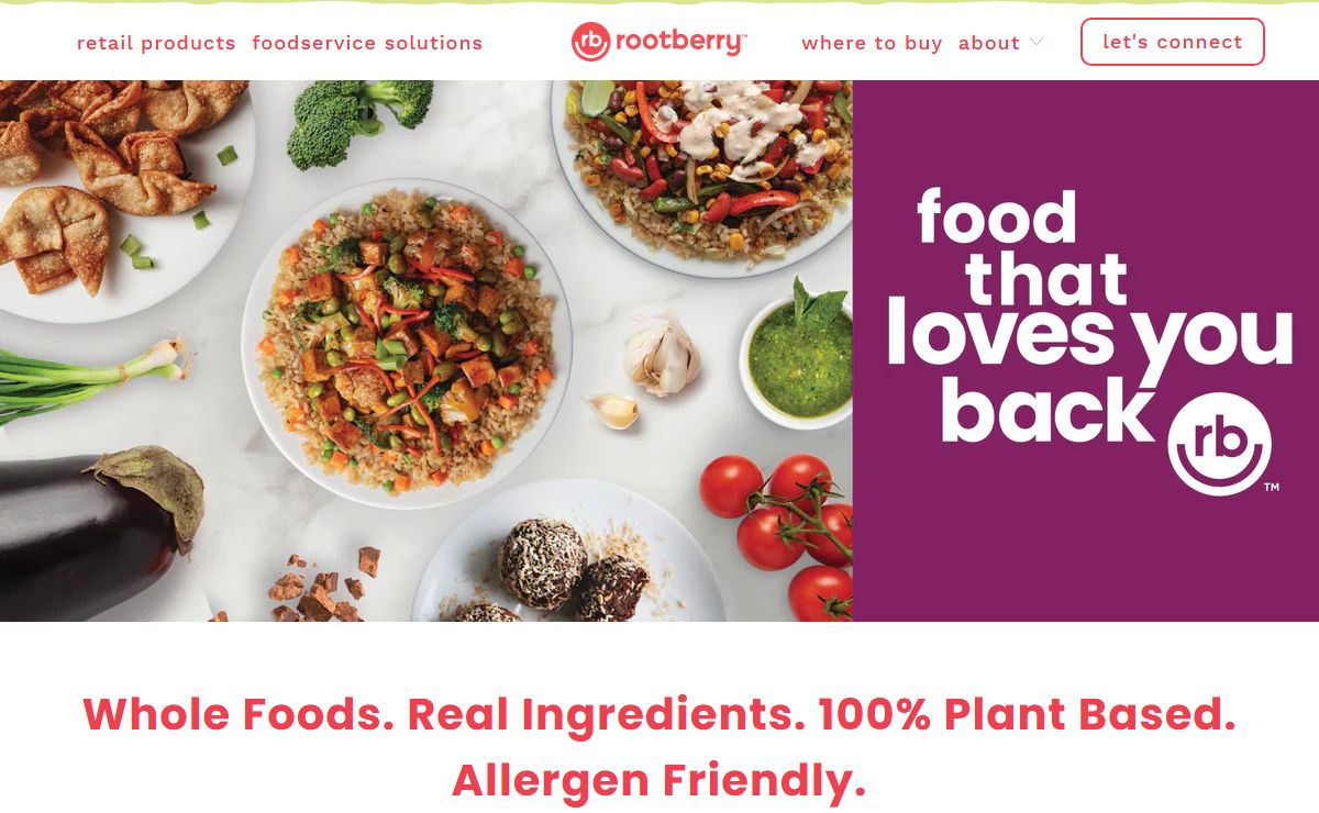 rootberry - plant based deliciousness