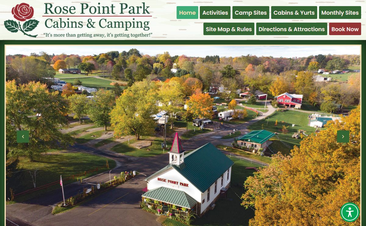 Rose Point Park Campground - Western Pennsylvania Family Camping