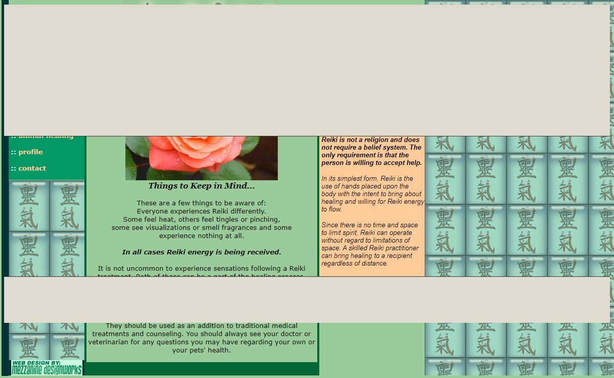 Alternative Healer : Animal Healer/Reiki Master
