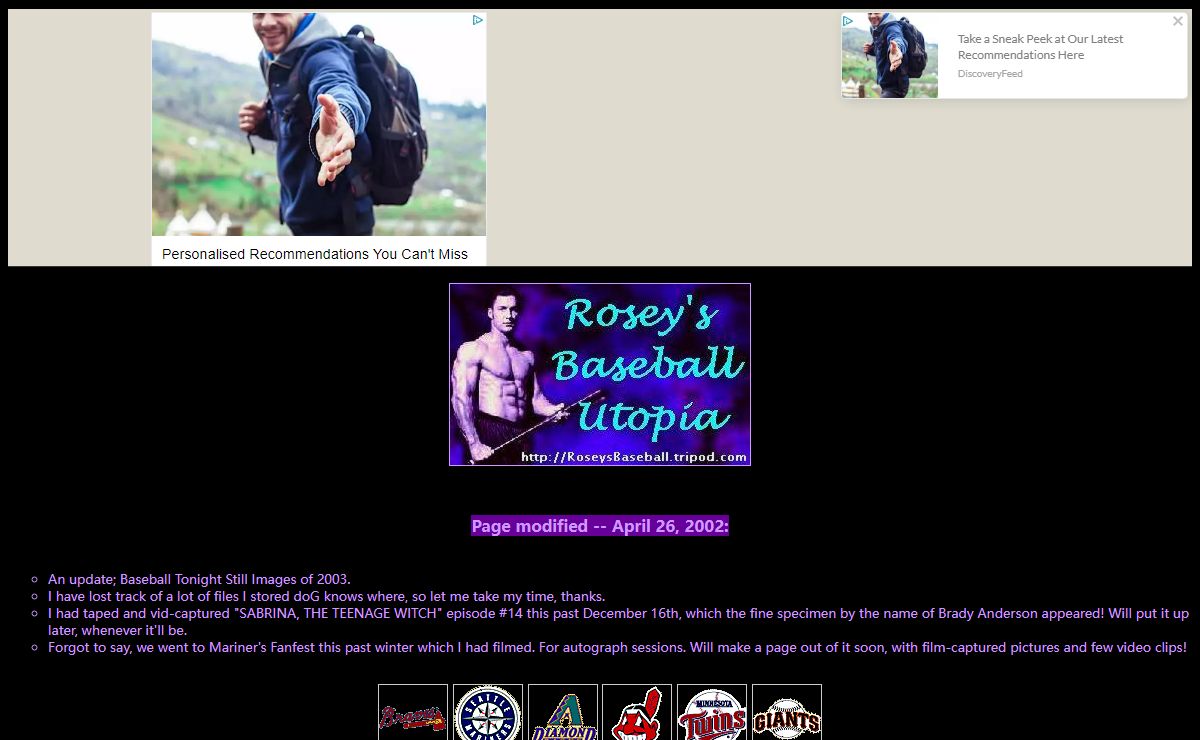 Rosey's Baseball Utopia