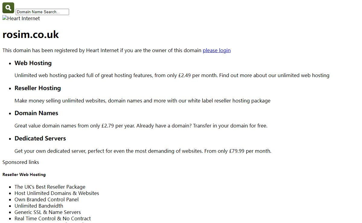 Web Hosting, Reseller Hosting & Domain Names from Heart Internet