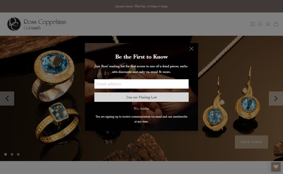 Cape Cod Jeweler | Cape Cod Jewelry Store | Ross Coppelman