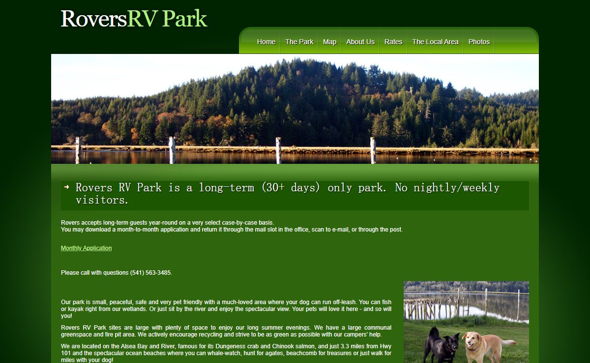 Rovers RV Park formerly Chinook RV Park