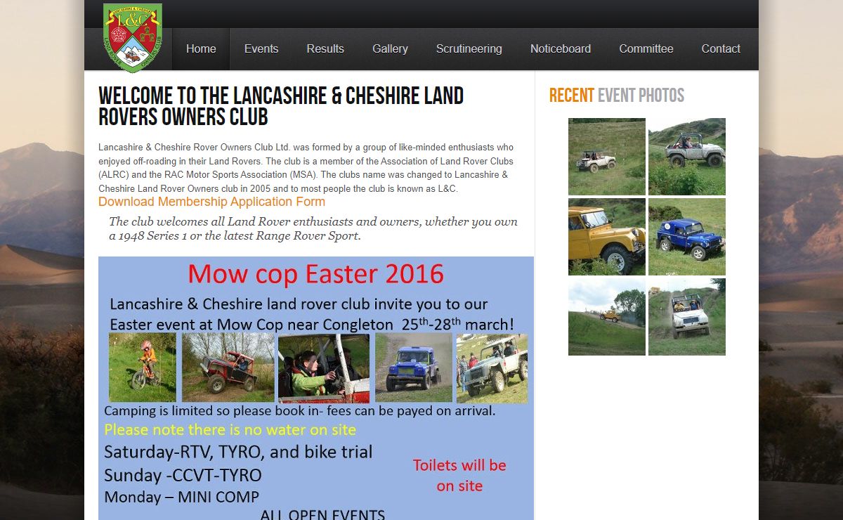 Lancashire & Cheshire Land Rovers Owners Club