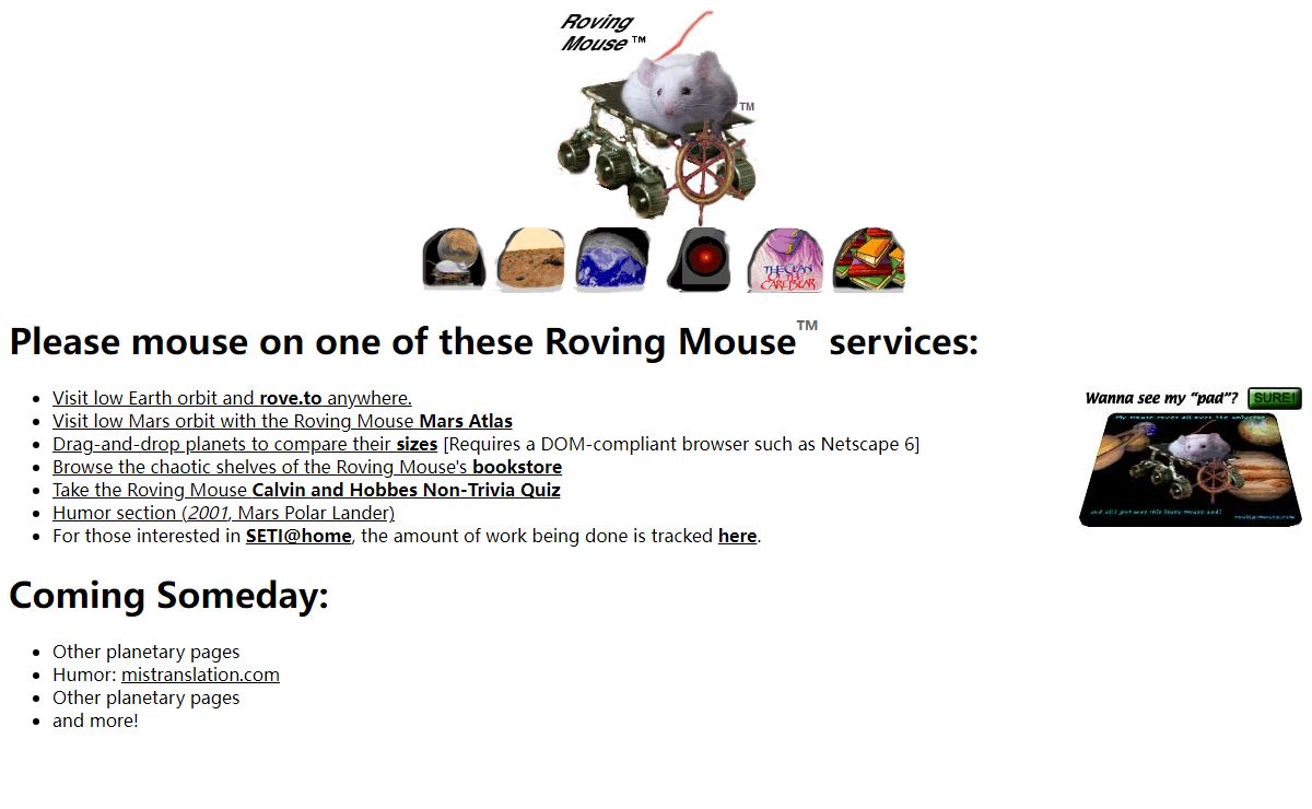 Roving Mouse