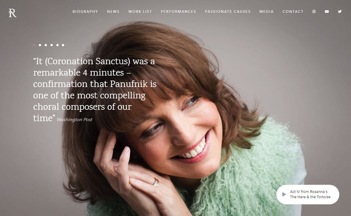 Roxanna Panufnik - Composer Roxanna Panufnik | Composer