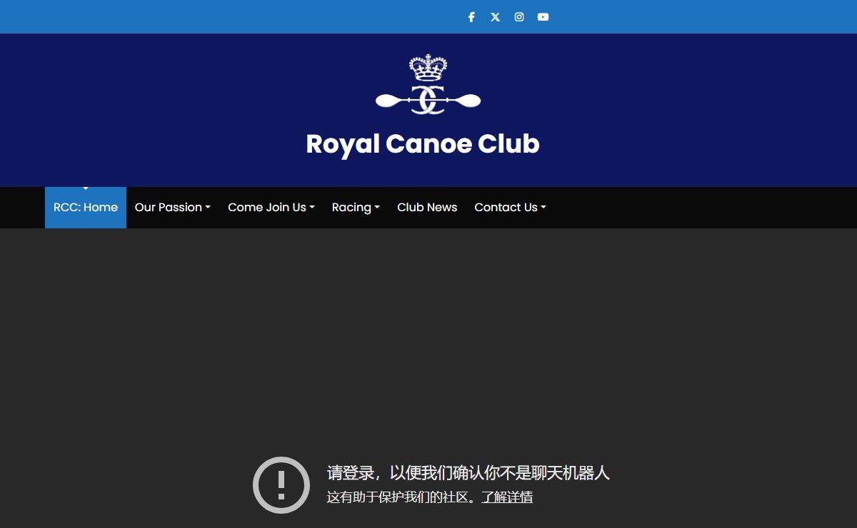 RCC: Home - Royal Canoe Club