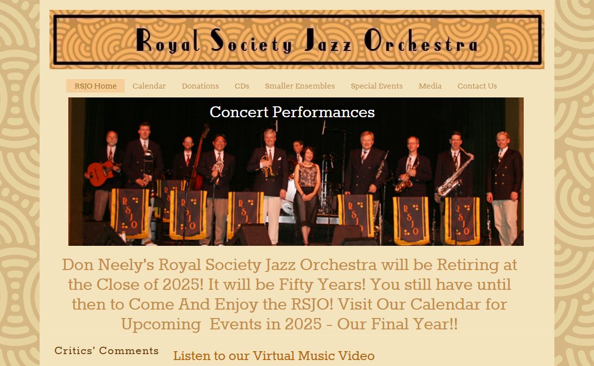 Royal Society Jazz Orchestra, Don Neely | San Francisco