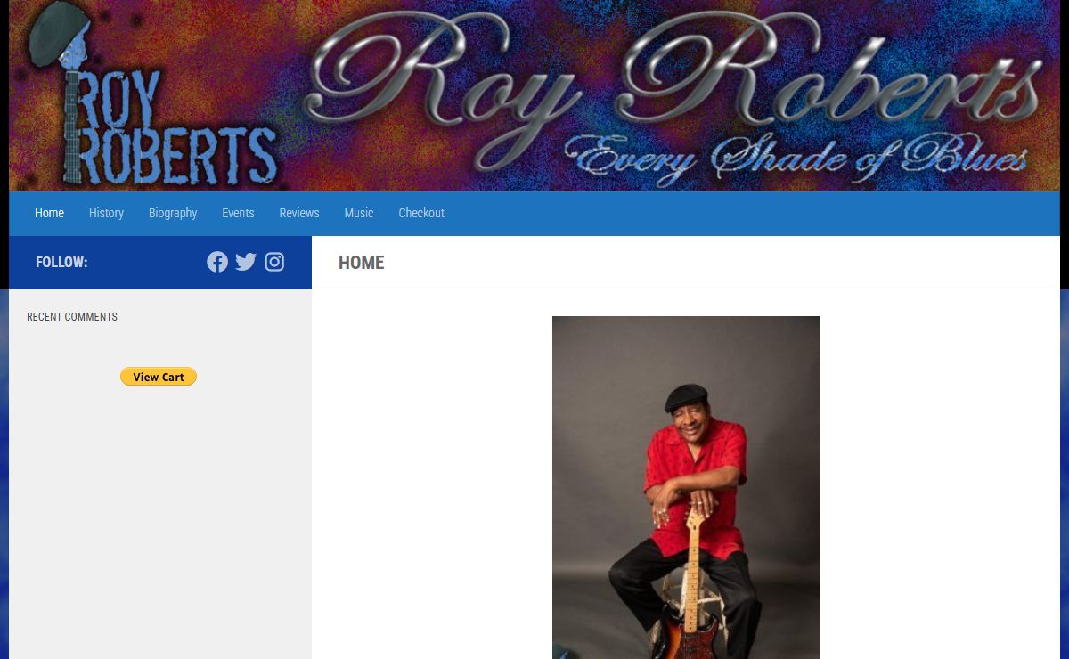 Home - Roy Roberts Blues