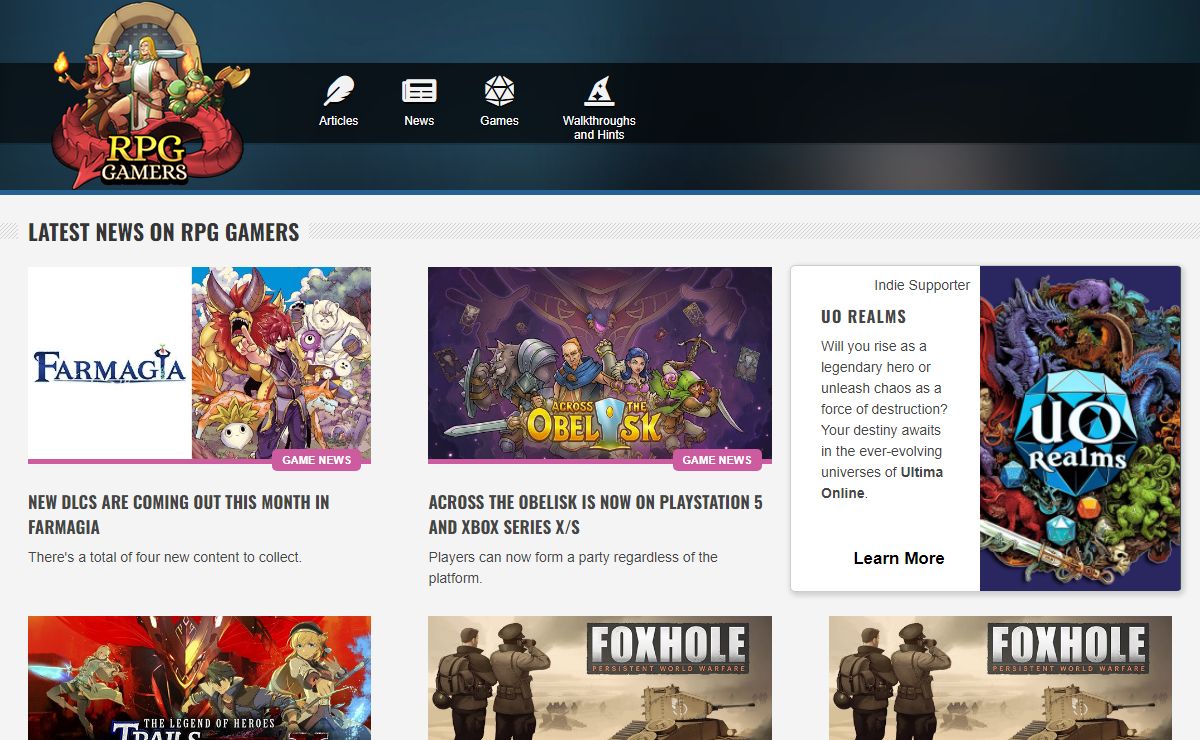 Embark on a journey through the world of RPGs | RPG Gamers