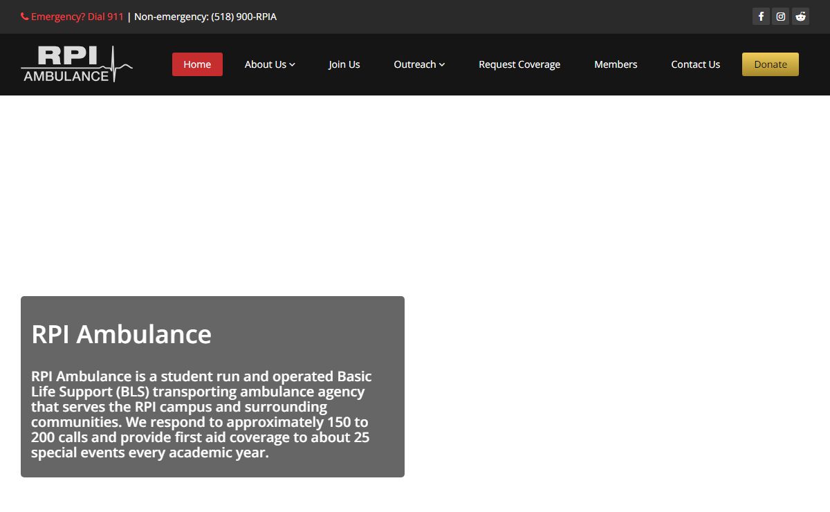 Home | RPI Ambulance