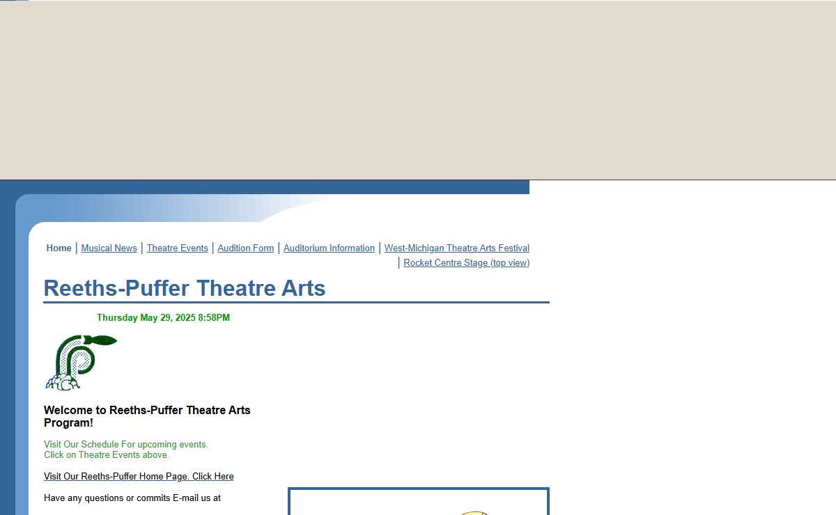Reeths-Puffer Theatre Arts