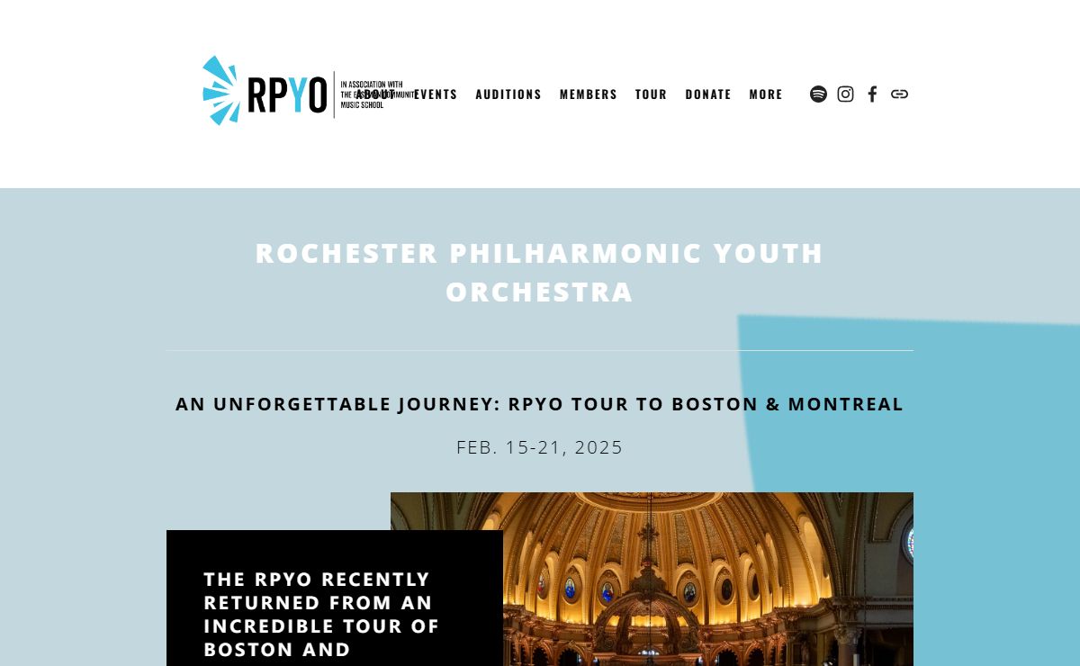 RPYO - Rochester Philharmonic Youth Orchestra