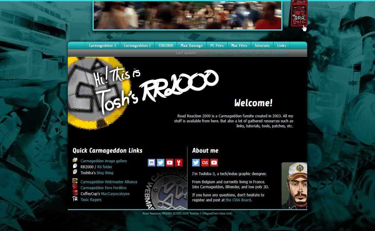 Downloads for Carmageddon - Road Reaction 2000