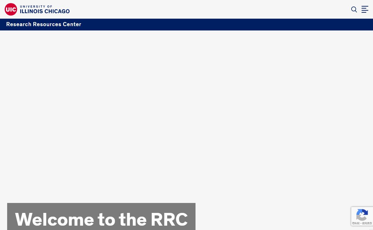Research Resources Center | University of Illinois Chicago