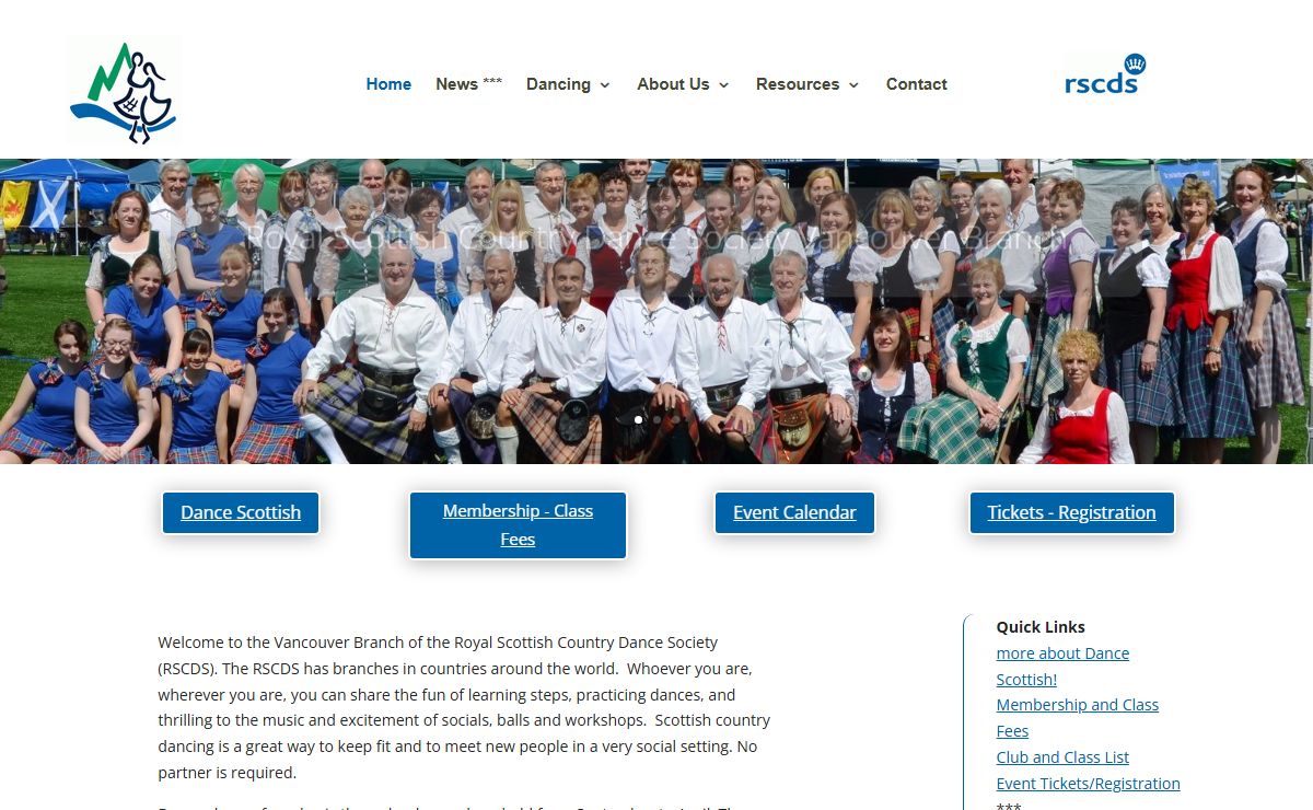 Royal Scottish Country Dance Society Vancouver Branch - RSCDS Vancouver